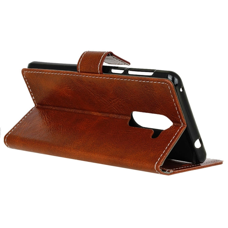 For Wileyfox Swift 2 Retro Crazy Horse Texture Horizontal Flip Leather Case with Holder & Card Slots & Wallet & Photo Frame