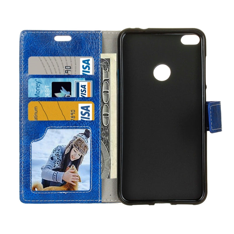 For Huawei  P10 Lite Retro Crazy Horse Texture Horizontal Flip Leather Case with Holder & Card Slots & Wallet & Photo Frame