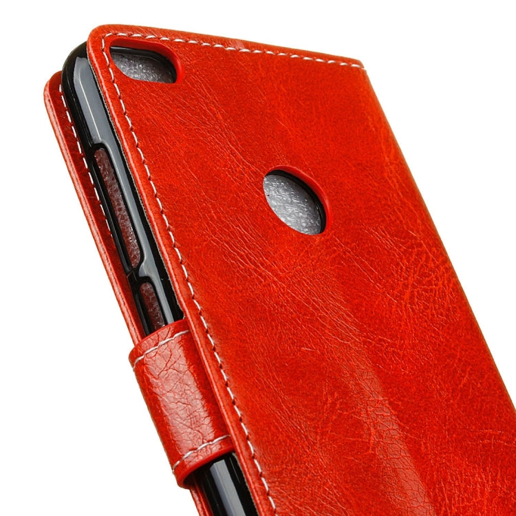 For Huawei  P10 Lite Retro Crazy Horse Texture Horizontal Flip Leather Case with Holder & Card Slots & Wallet & Photo Frame