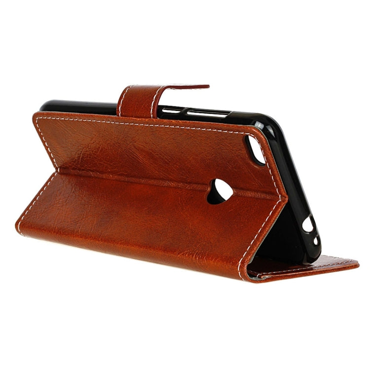 For Huawei  P10 Lite Retro Crazy Horse Texture Horizontal Flip Leather Case with Holder & Card Slots & Wallet & Photo Frame