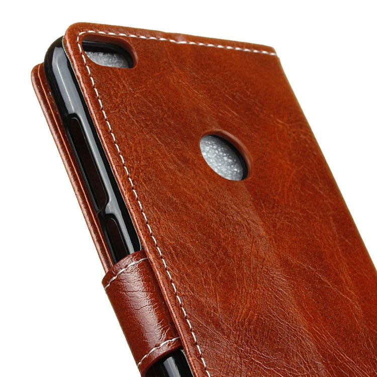 For Huawei  P10 Lite Retro Crazy Horse Texture Horizontal Flip Leather Case with Holder & Card Slots & Wallet & Photo Frame