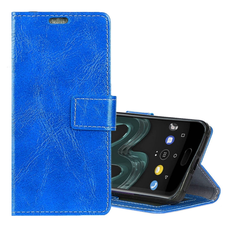 For Wiko  WIM  Retro Crazy Horse Texture Horizontal Flip Leather Case with Holder & Card Slots & Wallet & Photo Frame