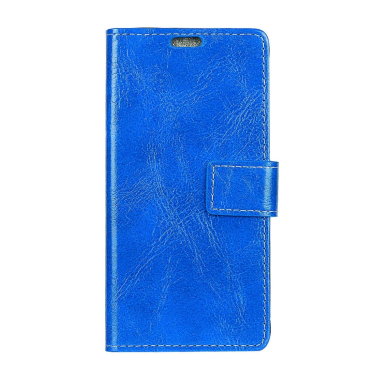 For Wiko  WIM  Retro Crazy Horse Texture Horizontal Flip Leather Case with Holder & Card Slots & Wallet & Photo Frame