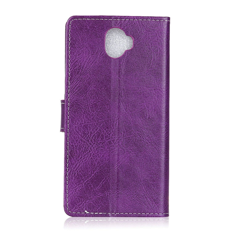 For Wiko  WIM  Retro Crazy Horse Texture Horizontal Flip Leather Case with Holder & Card Slots & Wallet & Photo Frame