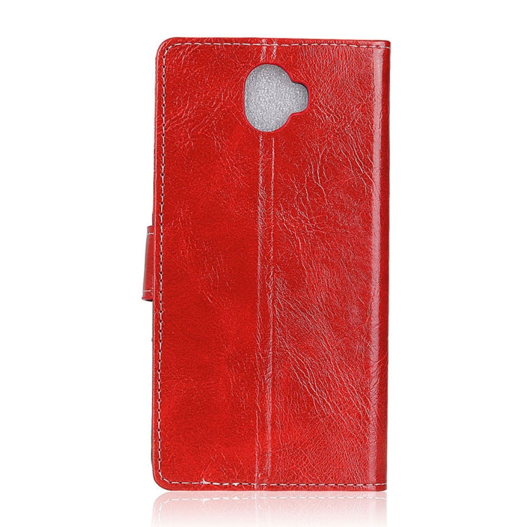 For Wiko  WIM  Retro Crazy Horse Texture Horizontal Flip Leather Case with Holder & Card Slots & Wallet & Photo Frame