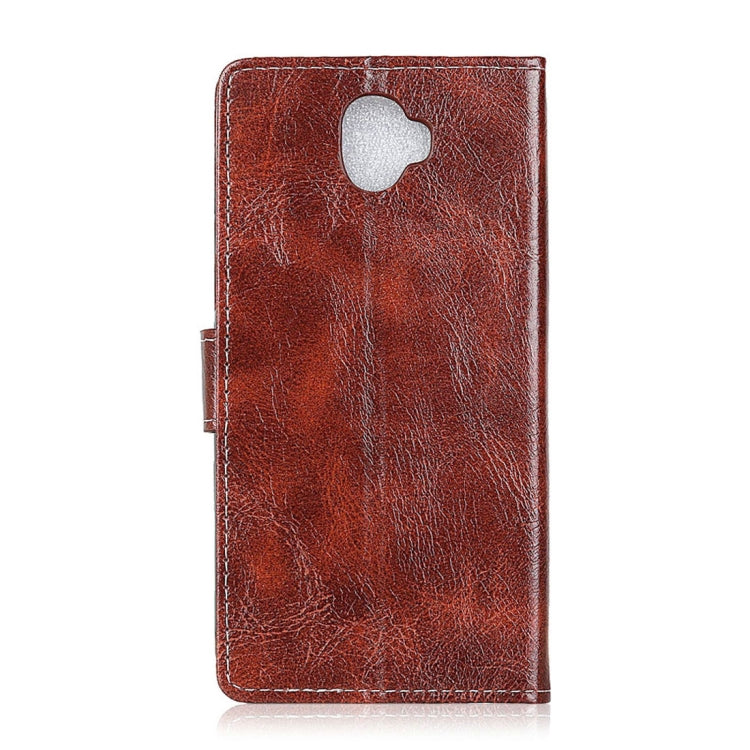 For Wiko  WIM  Retro Crazy Horse Texture Horizontal Flip Leather Case with Holder & Card Slots & Wallet & Photo Frame