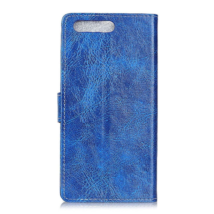 For Asus  ZenFone 4 Pro ZS551KL Retro Crazy Horse Texture Horizontal Flip Leather Case with Holder & Card Slots & Wallet & Photo Frame