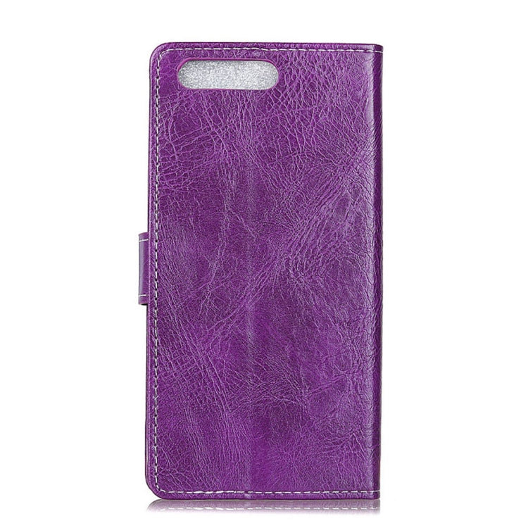 For Asus  ZenFone 4 Pro ZS551KL Retro Crazy Horse Texture Horizontal Flip Leather Case with Holder & Card Slots & Wallet & Photo Frame