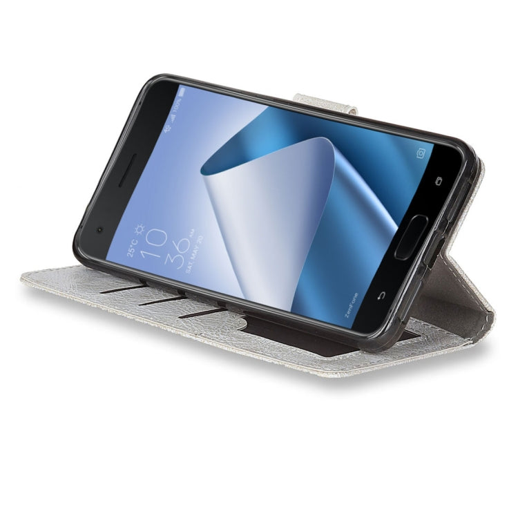 For Asus  ZenFone 4 Pro ZS551KL Retro Crazy Horse Texture Horizontal Flip Leather Case with Holder & Card Slots & Wallet & Photo Frame