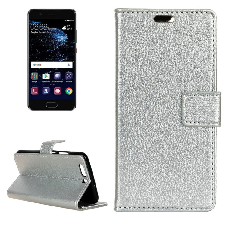 For Huawei  P10 Plus Litchi Texture Horizontal Flip Leather Case with Holder & Card Slots & Wallet & Photo Frame