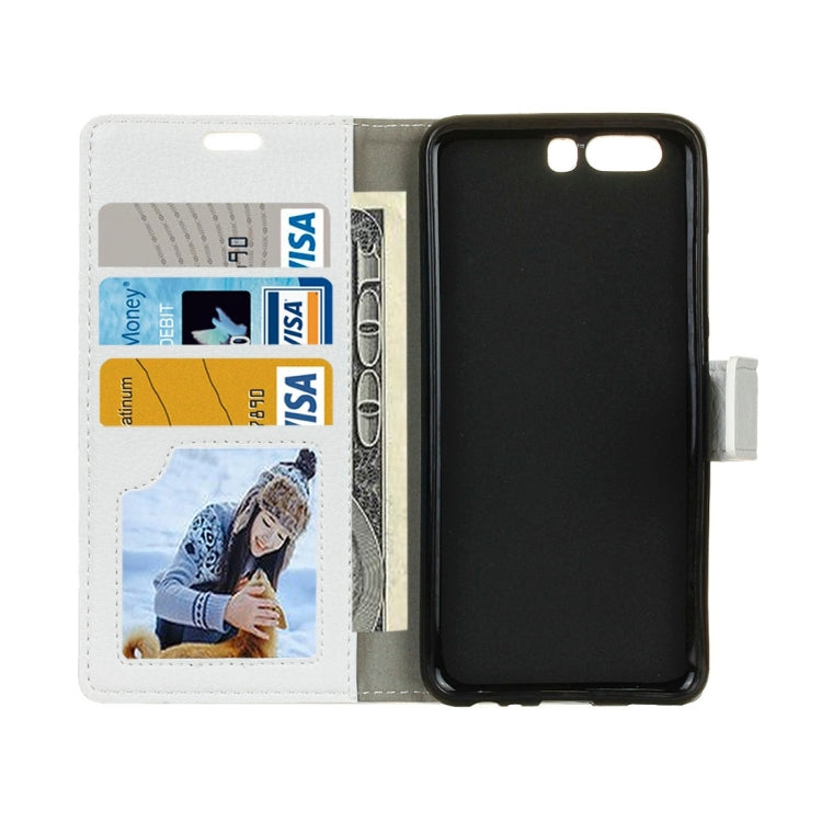 For Huawei  P10 Plus Litchi Texture Horizontal Flip Leather Case with Holder & Card Slots & Wallet & Photo Frame