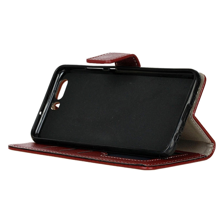 For Huawei  P10 Plus Litchi Texture Horizontal Flip Leather Case with Holder & Card Slots & Wallet & Photo Frame