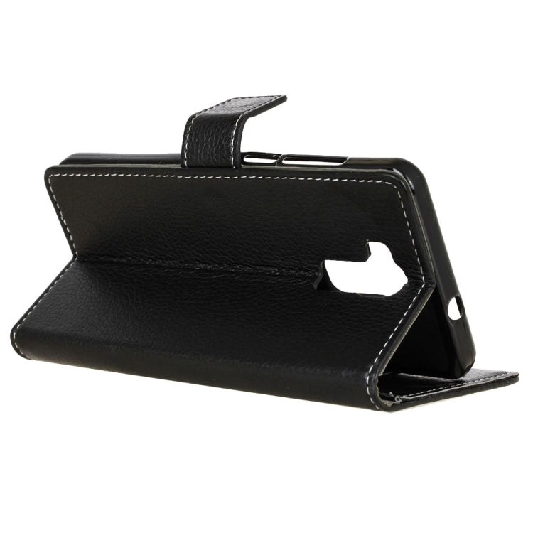 For DOOGEE  Y6 (MPH1413/MPH2412) Litchi Texture Horizontal Flip Leather Case with Holder & Card Slots & Wallet & Photo Frame