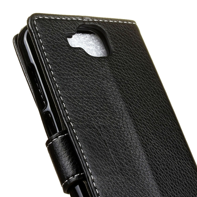 For Doogee X9 Mini (MPH1880) Litchi Texture Horizontal Flip Leather Case with Holder & Card Slots & Wallet & Photo Frame