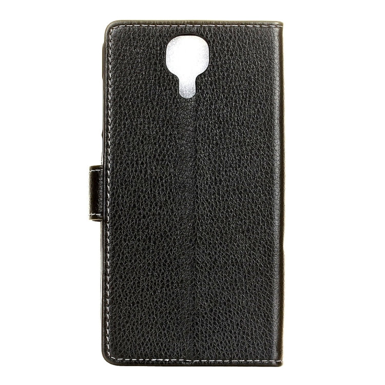 For DOOGEE  X9 Pro (MPH1215) Litchi Texture Horizontal Flip Leather Case with Holder & Card Slots & Wallet & Photo Frame