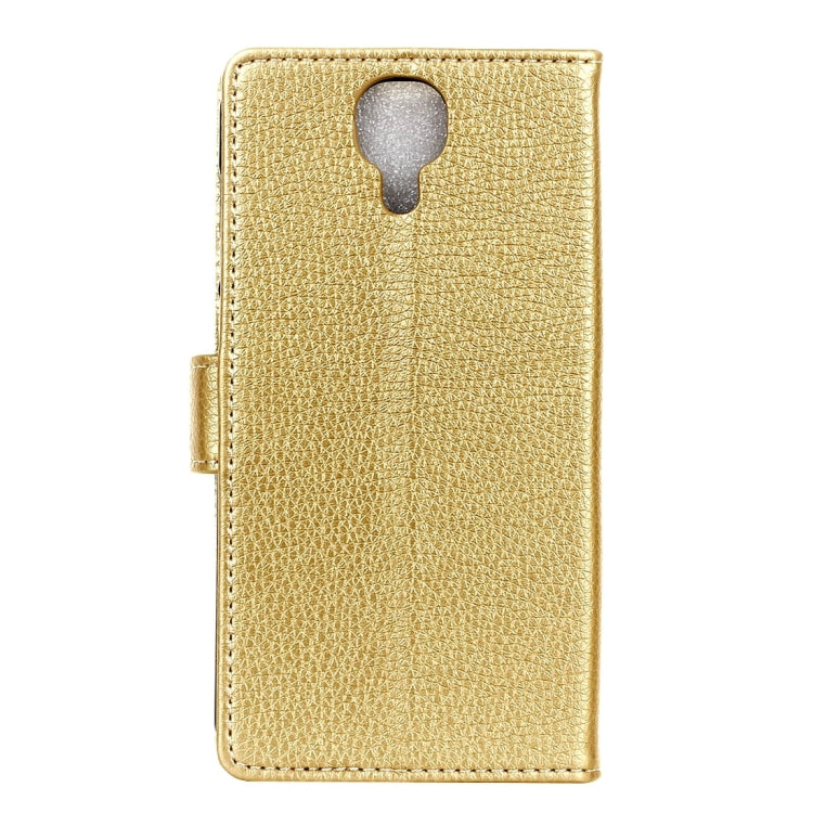 For DOOGEE  X9 Pro (MPH1215) Litchi Texture Horizontal Flip Leather Case with Holder & Card Slots & Wallet & Photo Frame