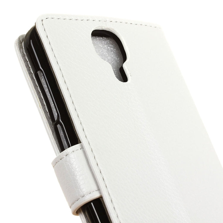 For DOOGEE  X9 Pro (MPH1215) Litchi Texture Horizontal Flip Leather Case with Holder & Card Slots & Wallet & Photo Frame