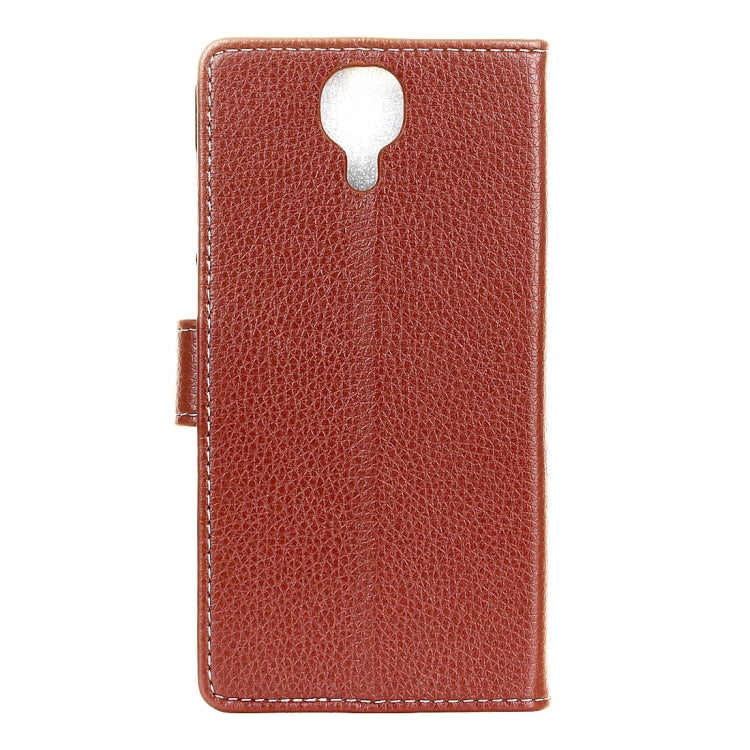 For DOOGEE  X9 Pro (MPH1215) Litchi Texture Horizontal Flip Leather Case with Holder & Card Slots & Wallet & Photo Frame