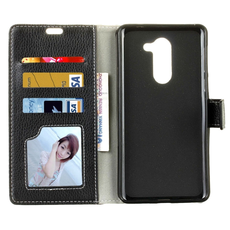 For Wileyfox Swift 2 Litchi Texture Horizontal Flip Leather Case with Holder & Card Slots & Wallet & Photo Frame