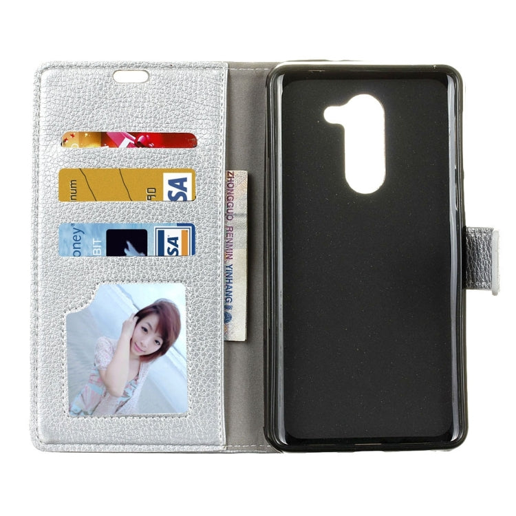For Wileyfox Swift 2 Litchi Texture Horizontal Flip Leather Case with Holder & Card Slots & Wallet & Photo Frame