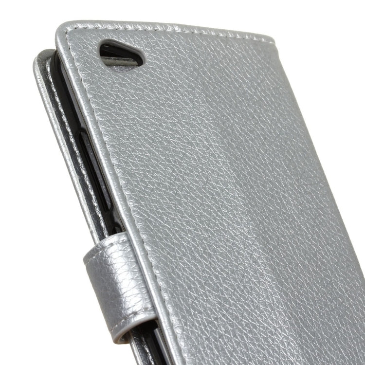 For Vivo  X9 Litchi Texture Horizontal Flip Leather Case with Holder & Card Slots & Wallet & Photo Frame