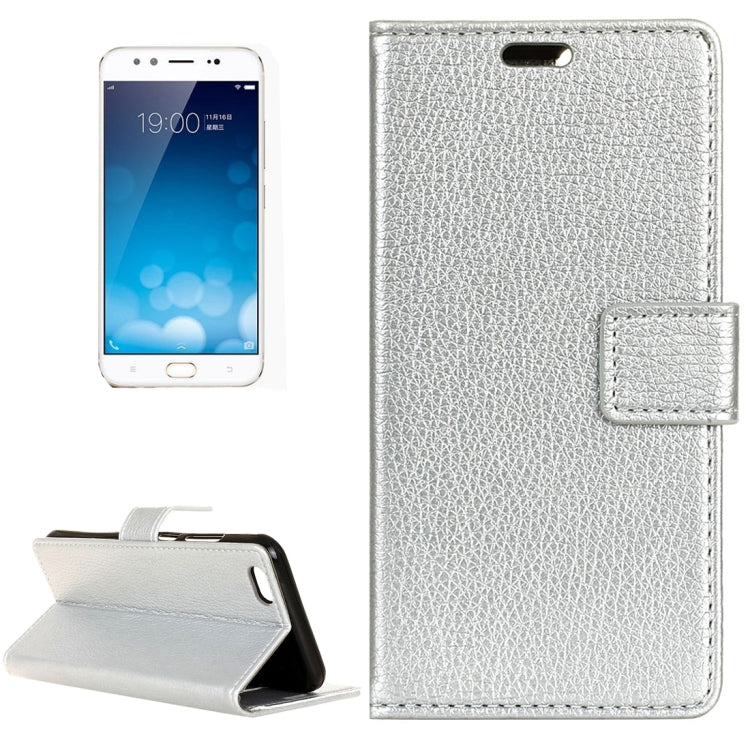 For Vivo  X9 Plus Litchi Texture Horizontal Flip Leather Case with Holder & Card Slots & Wallet & Photo Frame