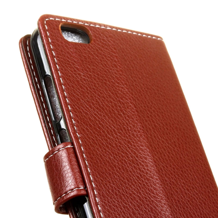 For Vivo  X9 Plus Litchi Texture Horizontal Flip Leather Case with Holder & Card Slots & Wallet & Photo Frame