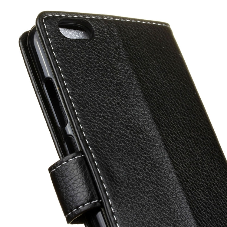 For Vivo  V5 / Y67 Litchi Texture Horizontal Flip Leather Case with Holder & Card Slots & Wallet & Photo Frame