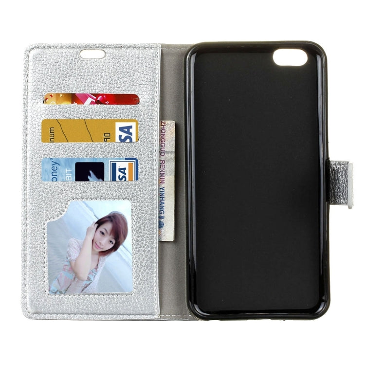 For Vivo  V5 / Y67 Litchi Texture Horizontal Flip Leather Case with Holder & Card Slots & Wallet & Photo Frame