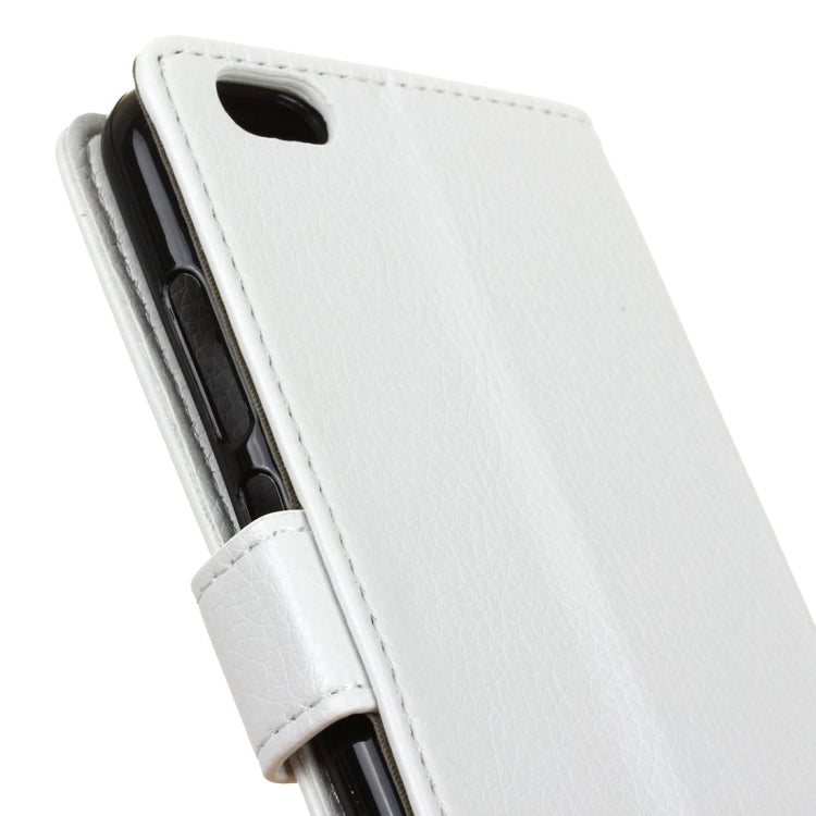 For Vivo  V5 / Y67 Litchi Texture Horizontal Flip Leather Case with Holder & Card Slots & Wallet & Photo Frame