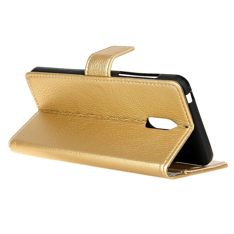 For Nokia 5 Litchi Texture Horizontal Flip Leather Case with Holder & Card Slots & Wallet & Photo Frame