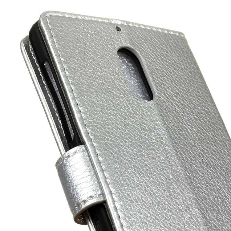 For Nokia 5 Litchi Texture Horizontal Flip Leather Case with Holder & Card Slots & Wallet & Photo Frame