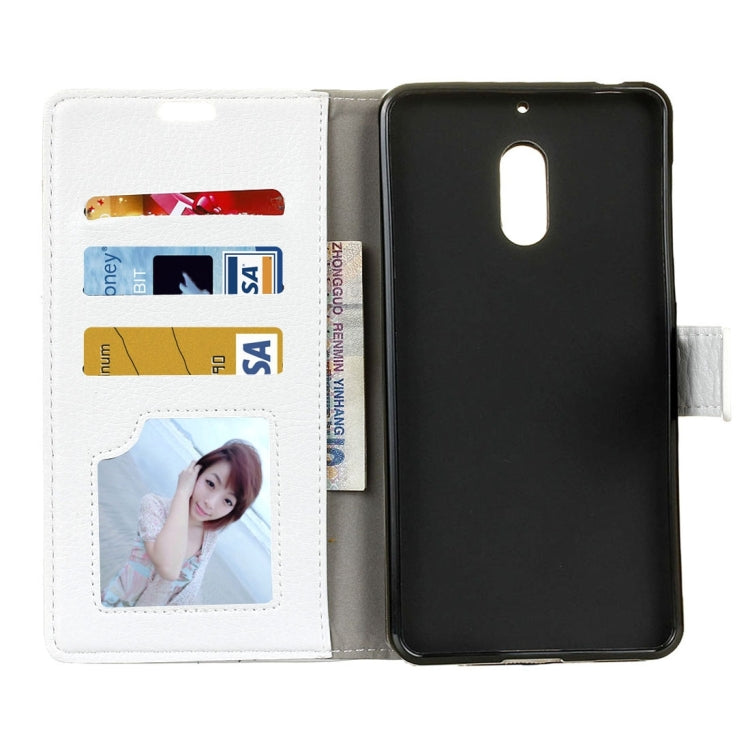 For Nokia 5 Litchi Texture Horizontal Flip Leather Case with Holder & Card Slots & Wallet & Photo Frame