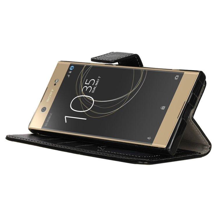 For Sony Xperia XA1 Ultra Litchi Texture Horizontal Flip Leather Case with Holder & Card Slots & Wallet & Photo Frame