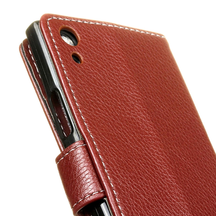For Sony Xperia XA1 Ultra Litchi Texture Horizontal Flip Leather Case with Holder & Card Slots & Wallet & Photo Frame