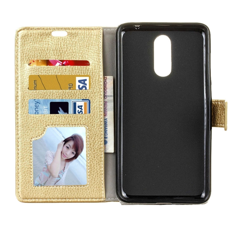 For Xiaomi  Redmi Note 4X Litchi Texture Horizontal Flip Leather Case with Holder & Card Slots & Wallet & Photo Frame