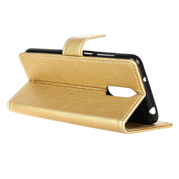 For Xiaomi  Redmi Note 4X Litchi Texture Horizontal Flip Leather Case with Holder & Card Slots & Wallet & Photo Frame