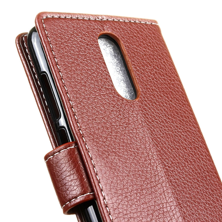 For Xiaomi  Redmi Note 4X Litchi Texture Horizontal Flip Leather Case with Holder & Card Slots & Wallet & Photo Frame