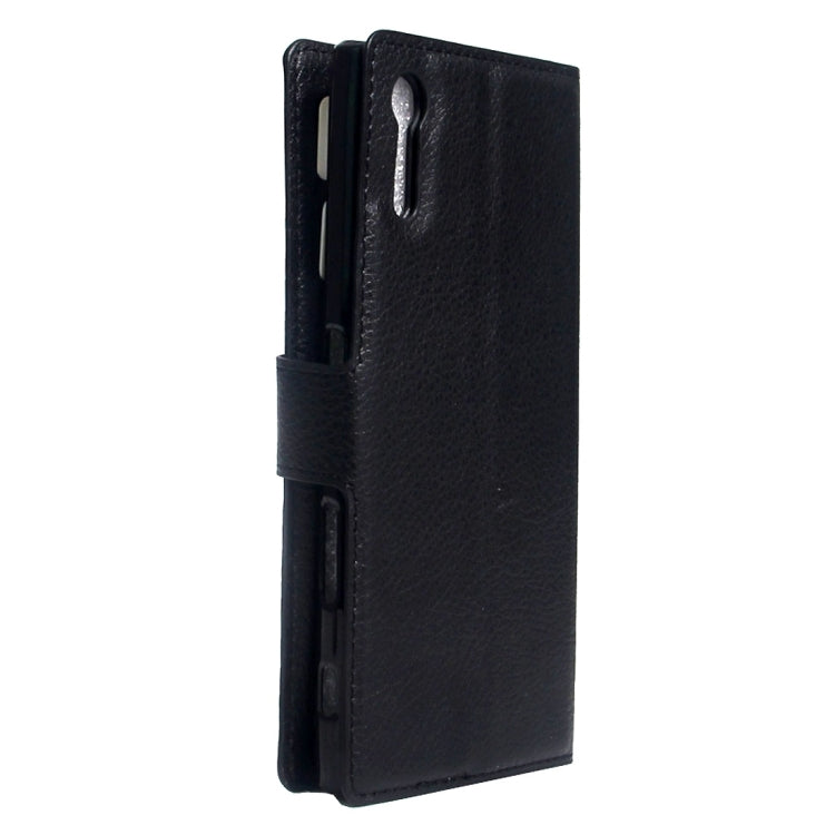 For Sony Xperia XZs & XZ Litchi Texture Horizontal Flip Leather Case with Magnetic Buckle & Holder & Card Slots & Wallet