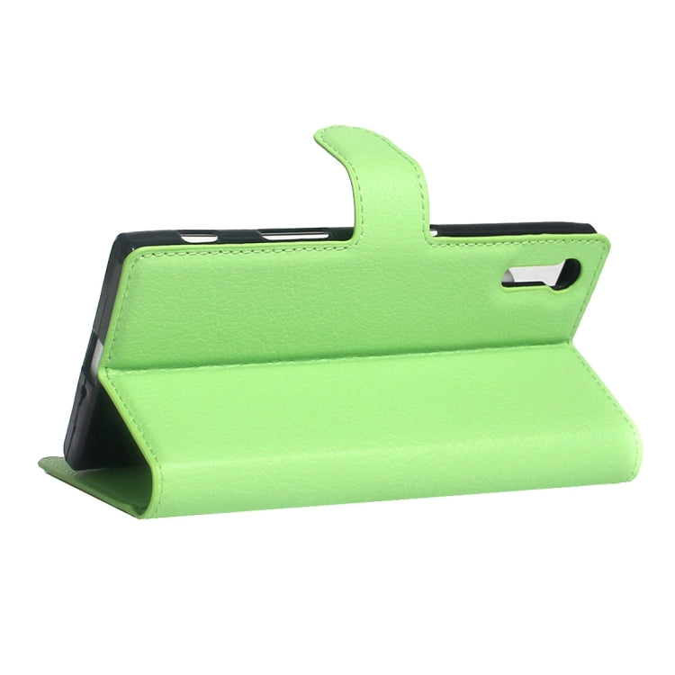 For Sony Xperia XZs & XZ Litchi Texture Horizontal Flip Leather Case with Magnetic Buckle & Holder & Card Slots & Wallet