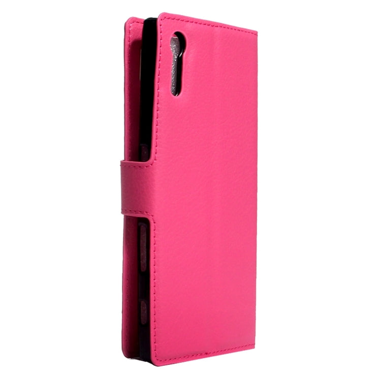 For Sony Xperia XZs & XZ Litchi Texture Horizontal Flip Leather Case with Magnetic Buckle & Holder & Card Slots & Wallet