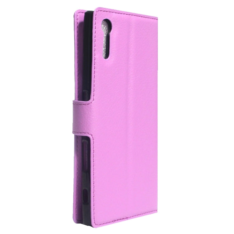 For Sony Xperia XZs & XZ Litchi Texture Horizontal Flip Leather Case with Magnetic Buckle & Holder & Card Slots & Wallet