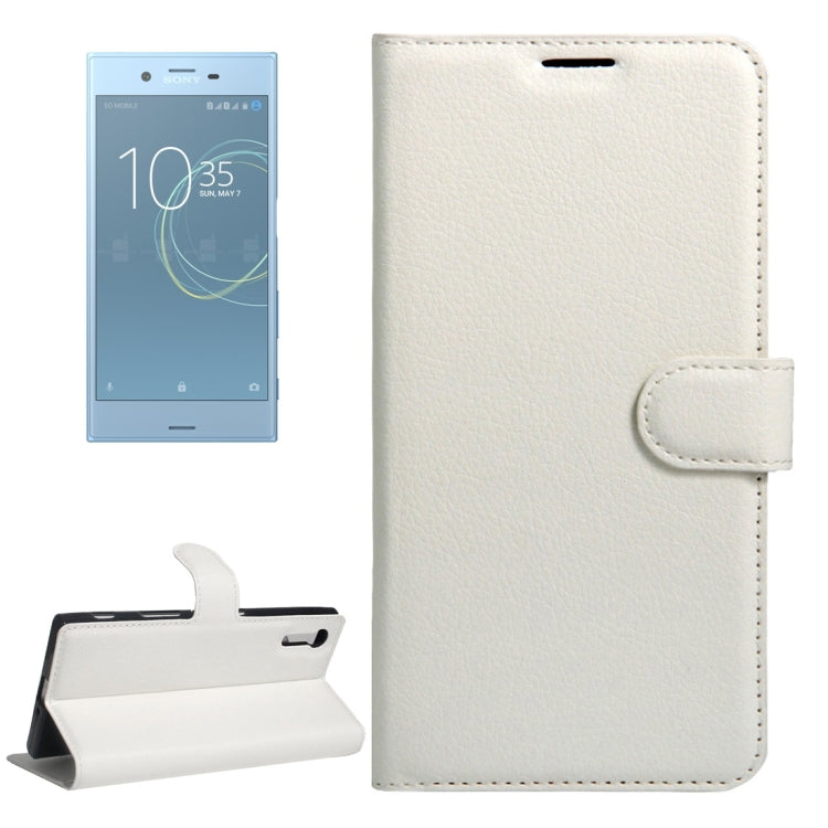 For Sony Xperia XZs & XZ Litchi Texture Horizontal Flip Leather Case with Magnetic Buckle & Holder & Card Slots & Wallet