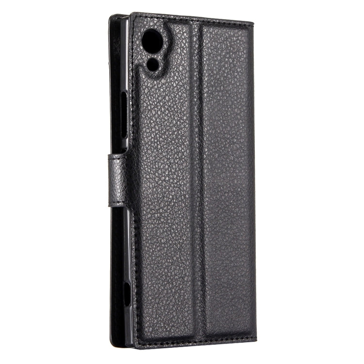 For Sony Xperia XA1 Litchi Texture Horizontal Flip Leather Case with Magnetic Buckle & Holder & Card Slots & Wallet