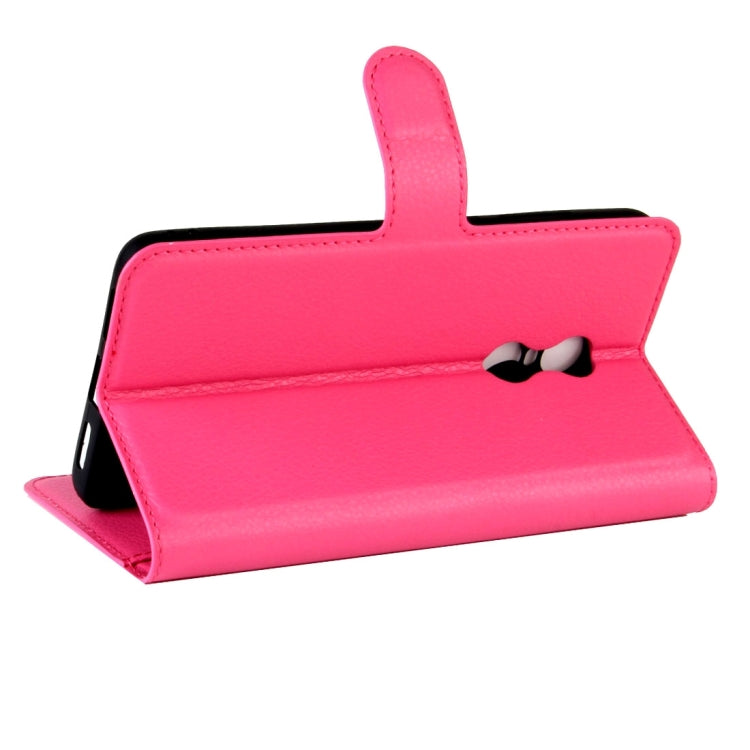 For Xiaomi  Redmi Note 4X Litchi Texture Horizontal Flip Leather Case with Magnetic Buckle & Holder & Card Slots & Wallet