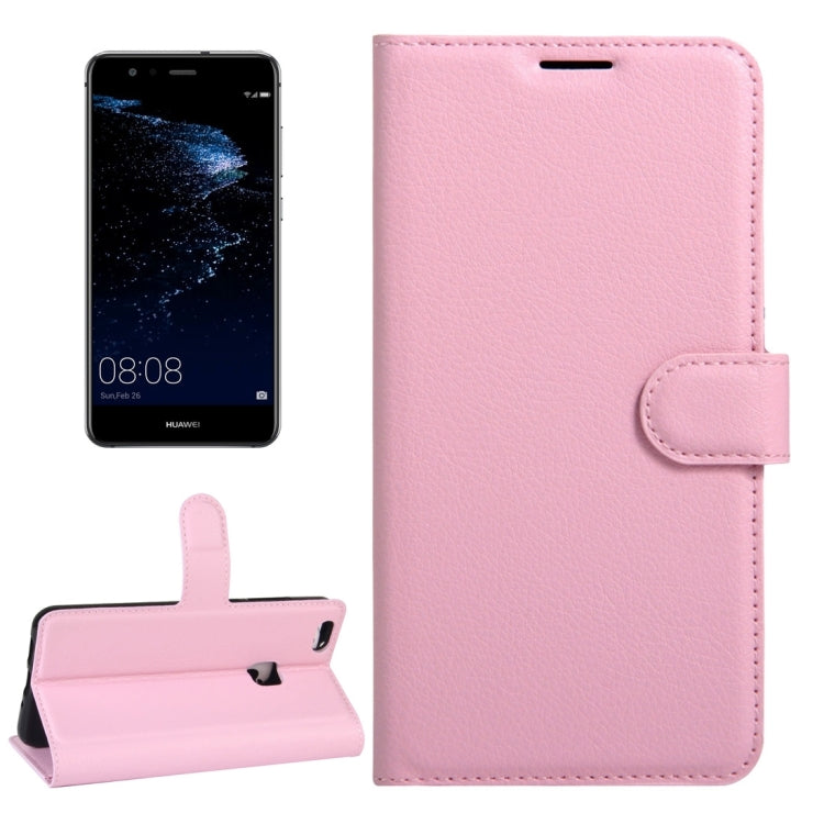 For Huawei  P10 Lite Litchi Texture Horizontal Flip Leather Case with Magnetic Buckle & Holder & Card Slots & Wallet