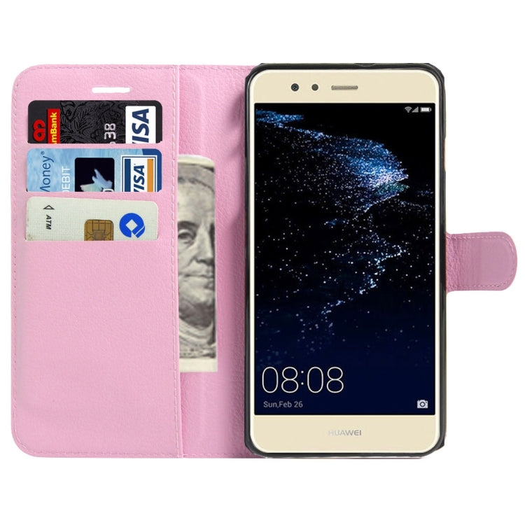For Huawei  P10 Lite Litchi Texture Horizontal Flip Leather Case with Magnetic Buckle & Holder & Card Slots & Wallet