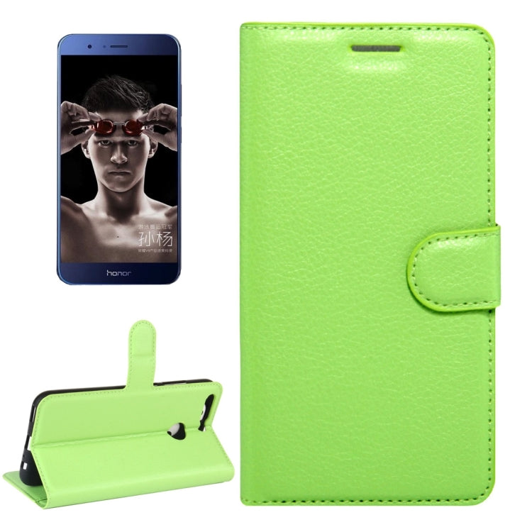 For Huawei  Honor V9 / V8 Pro  Litchi Texture Horizontal Flip Leather Case with Magnetic Buckle & Holder & Card Slots & Wallet