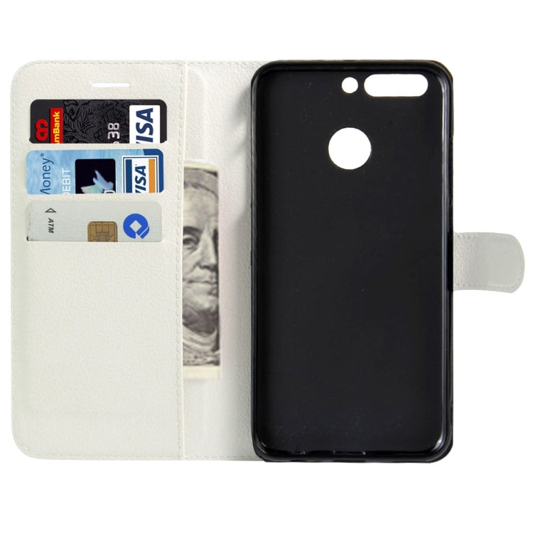 For Huawei  Honor V9 / V8 Pro  Litchi Texture Horizontal Flip Leather Case with Magnetic Buckle & Holder & Card Slots & Wallet