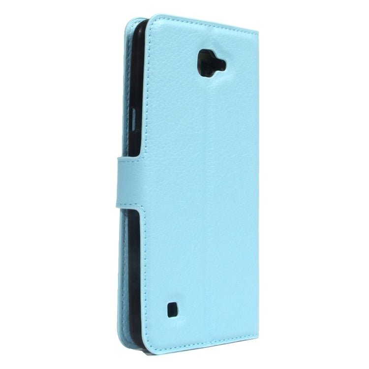 For LG X Max & X5 Litchi Texture Horizontal Flip Leather Case with Magnetic Buckle & Holder & Card Slots & Wallet